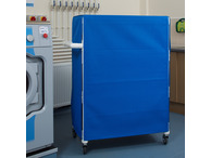 Large MLC Clean Linen Distribution Cart Blue