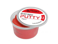 Putty Squeezable Red (3 Pack) Soft/Medium