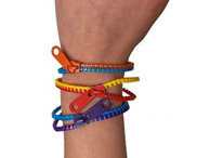 Zip Sensory Stress Relief Sensory Focus Fidget Bracelet Toy (3 Pack)